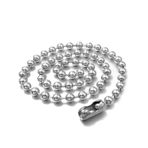 Ocelový široký řetízek