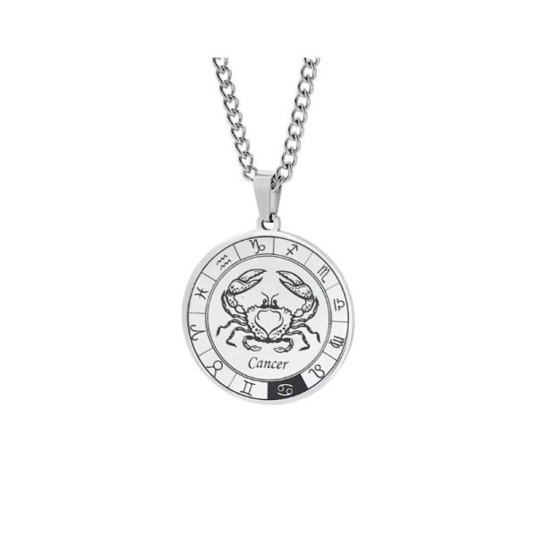 Ocelový náhrdelník znamení ZVĚROKRUHU (9)