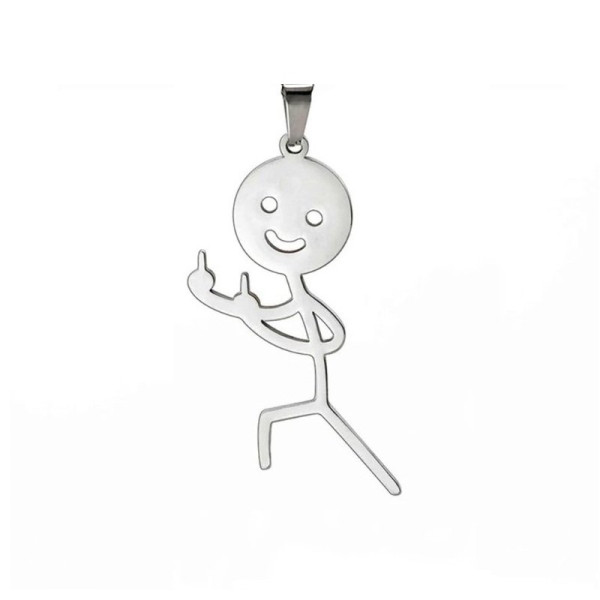 Ocelový přívěsek HAIRDRESSER (1)