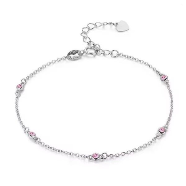 Stříbrný řetízek na nohu (1)