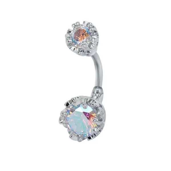 Piercing do pupíku DUHA (1)