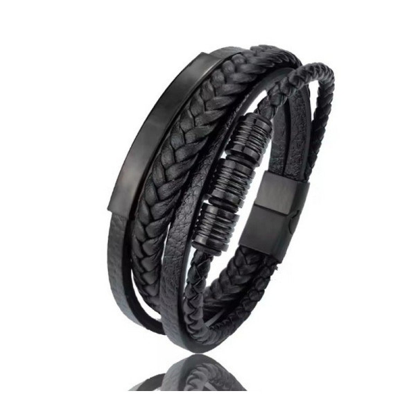 Pánský kožený náramek (1)