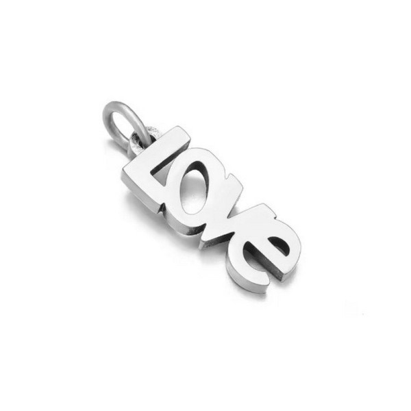 Ocelový přívěsek LOVE (4)