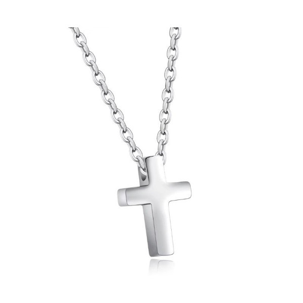 Ocelový náhrdelník křížek (6)