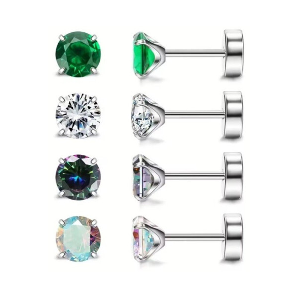 Ocelové náušnice (1)