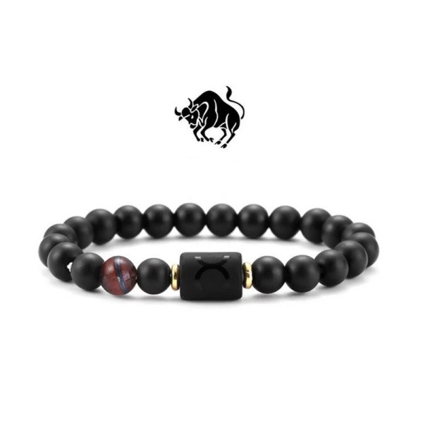 Náramek obsidián BÝK (1)