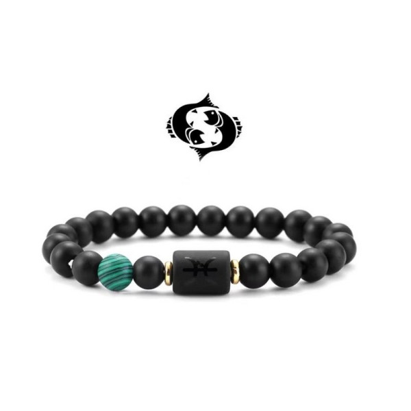 Náramek obsidián RYBY (1)