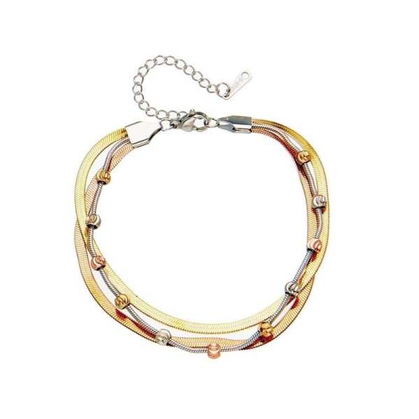 Ocelový náramek THREE COLOURS (1)