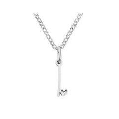 Ocelový náhrdelník přívěsek písmeno A-Z ♥ (15)