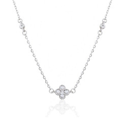 Stříbrný set řetízku a náramku (2)