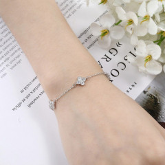 Stříbrný set řetízku a náramku (4)