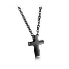 Ocelový náhrdelník křížek malý (3)