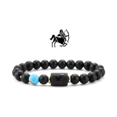 Náramek obsidián STŘELEC