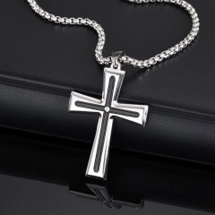 Pánský náhrdelník kříž (2)