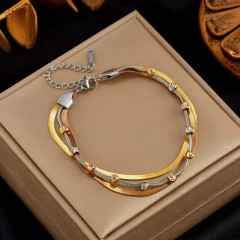 Ocelový náramek THREE COLOURS (3)