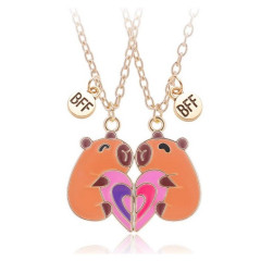 Magnetické náhrdelníky BEST FRIENDS KAPYBARA