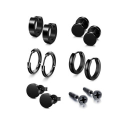 Ocelové unisex náušnice (2)